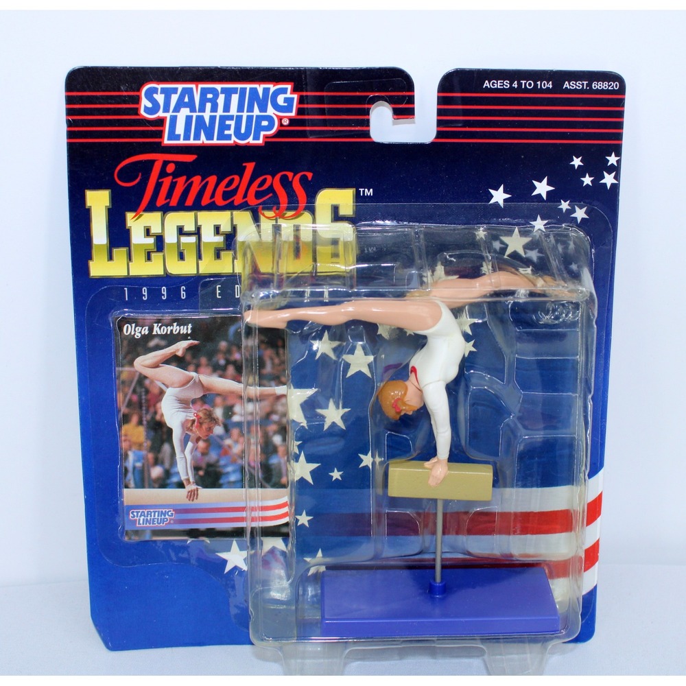 Olga Korbut 1996 Starting Lineup Timeless Legends Gymnastics Figure